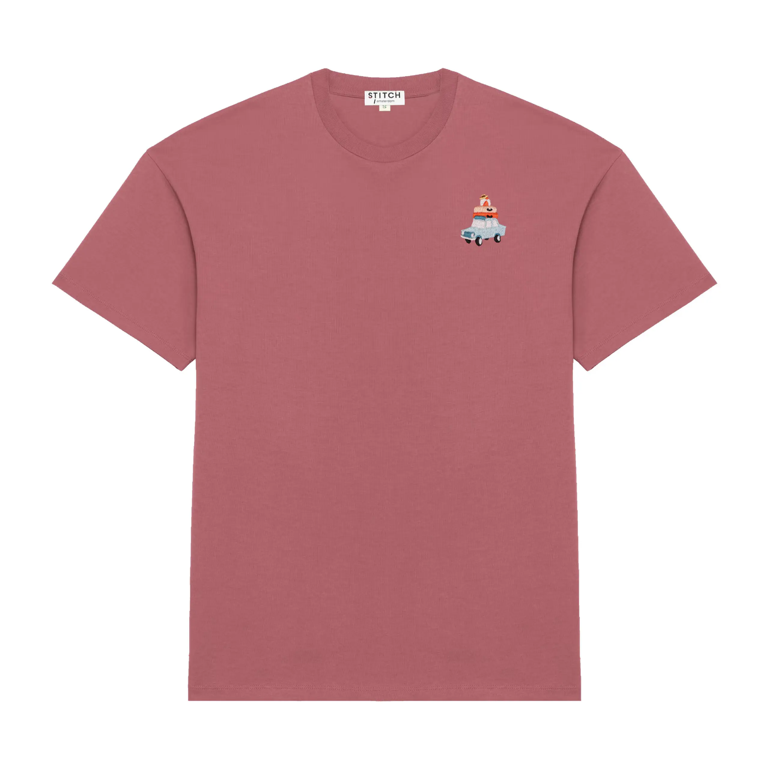 Heavy t-shirt | Rose | Vaccassiones