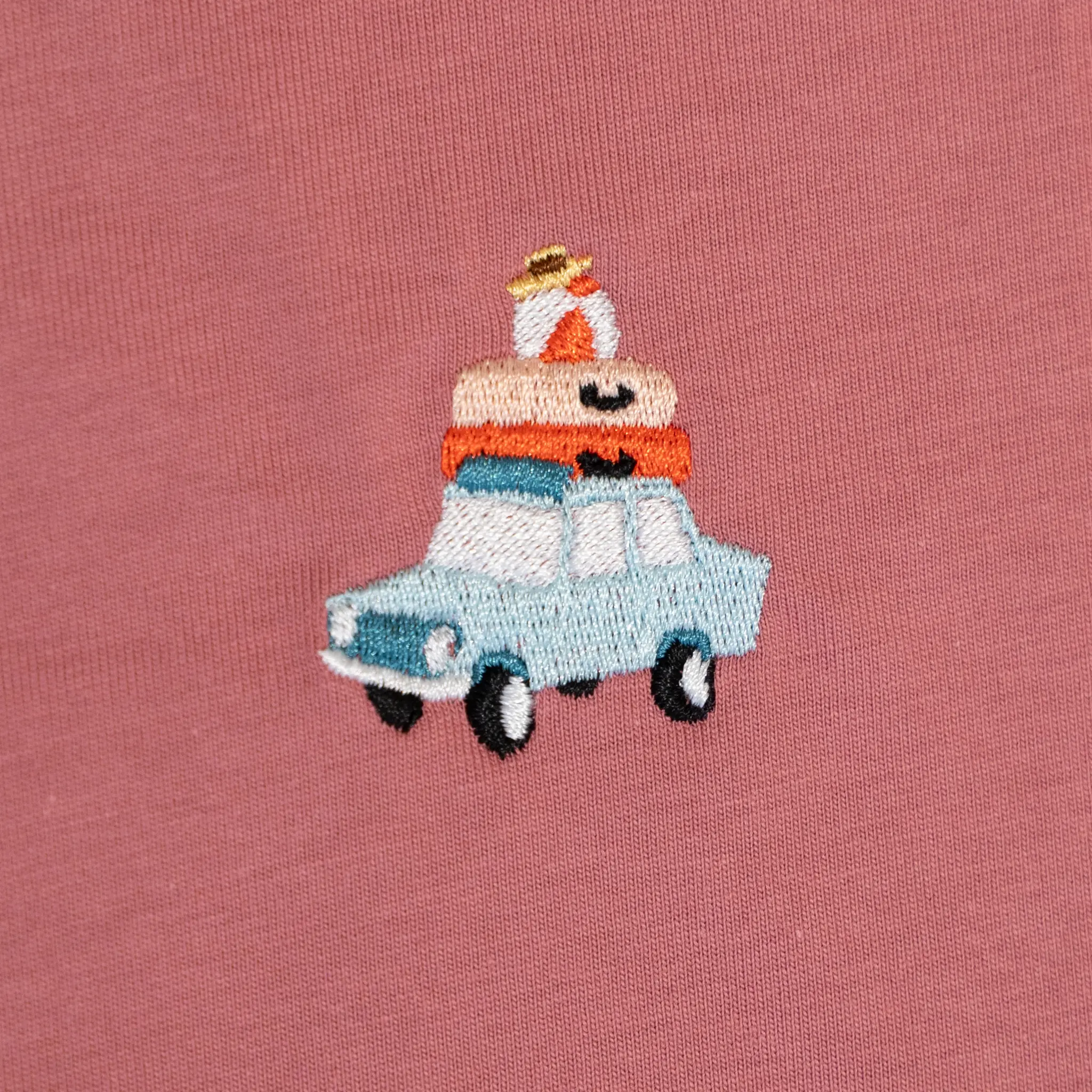 Heavy t-shirt | Rose | Vaccassiones