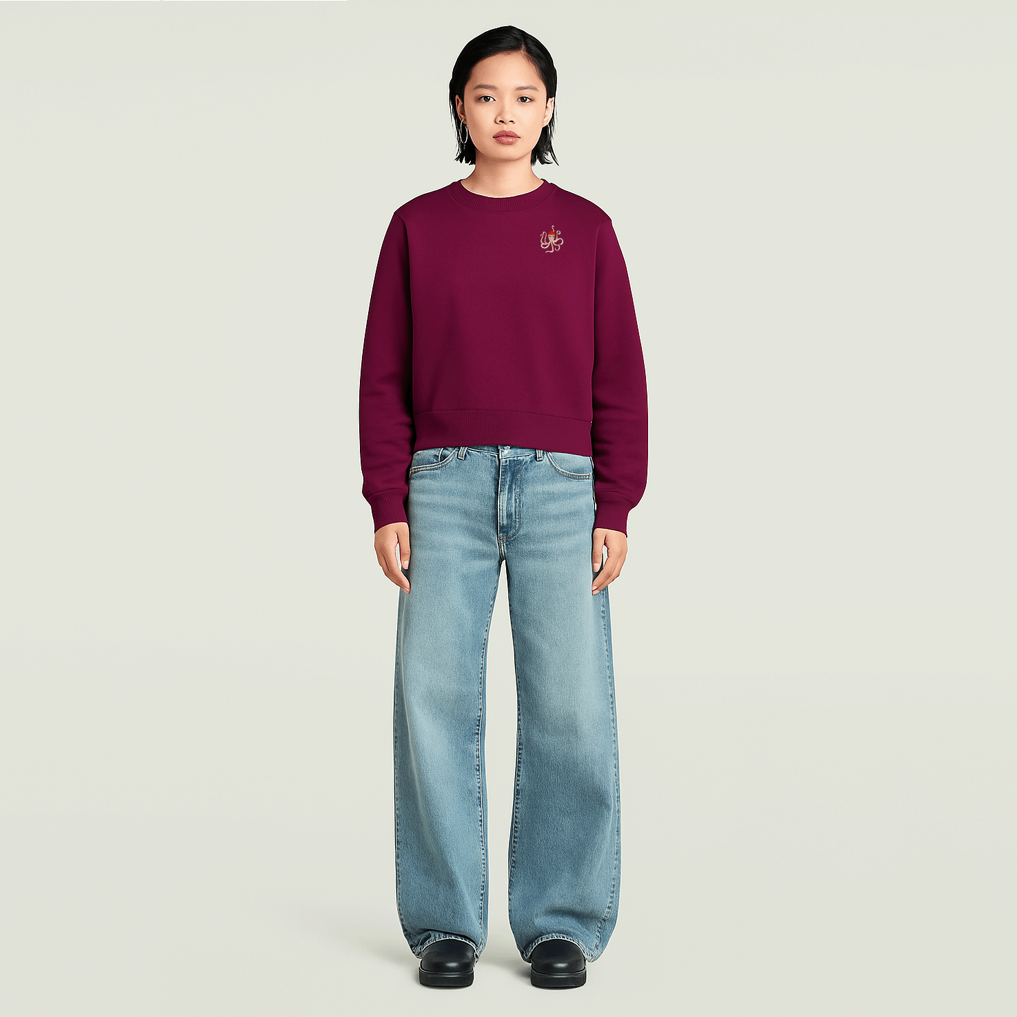 Sweater | Women | Cherry Purple | Octopussy