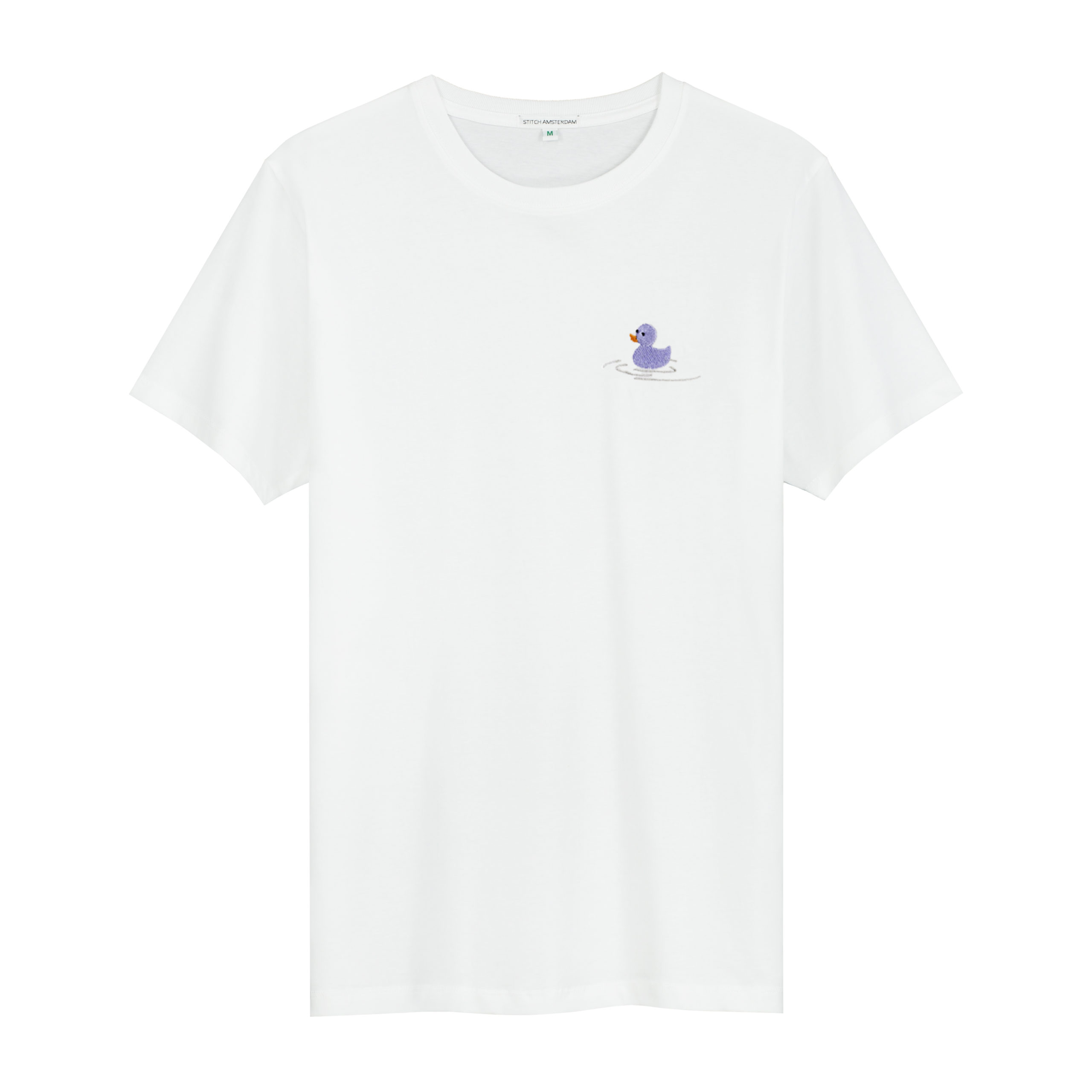Men t-shirt | Rubber Ducky| White | Stitch Amsterdam