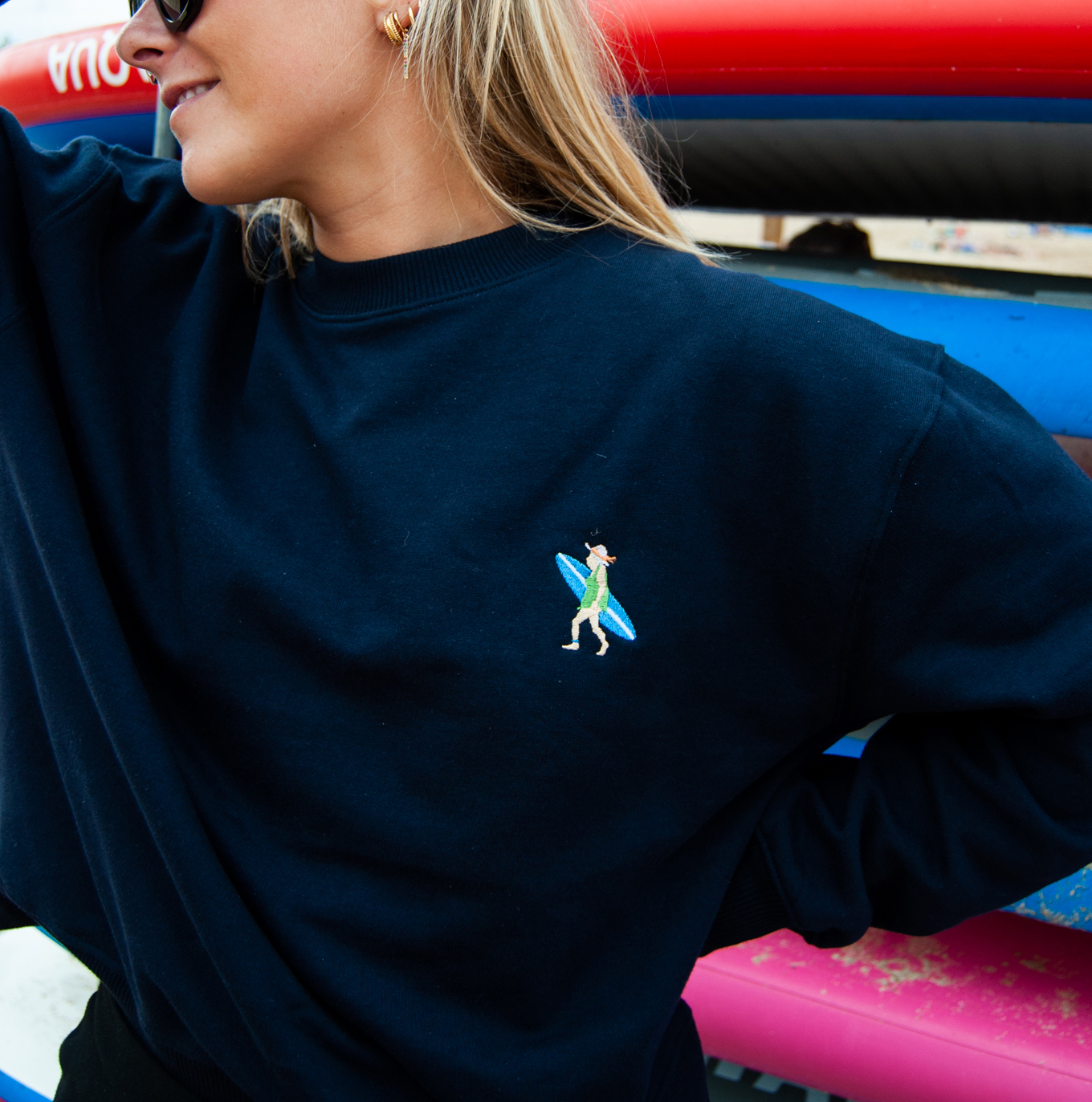 Sweater | Women | Navy | Surfgranny