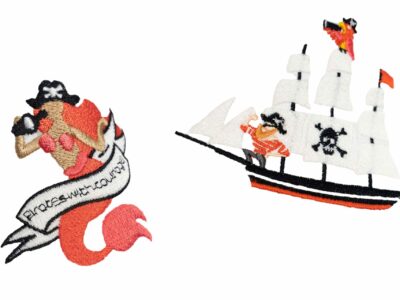 Stitch Amsterdam | custom pirate & mermaid design