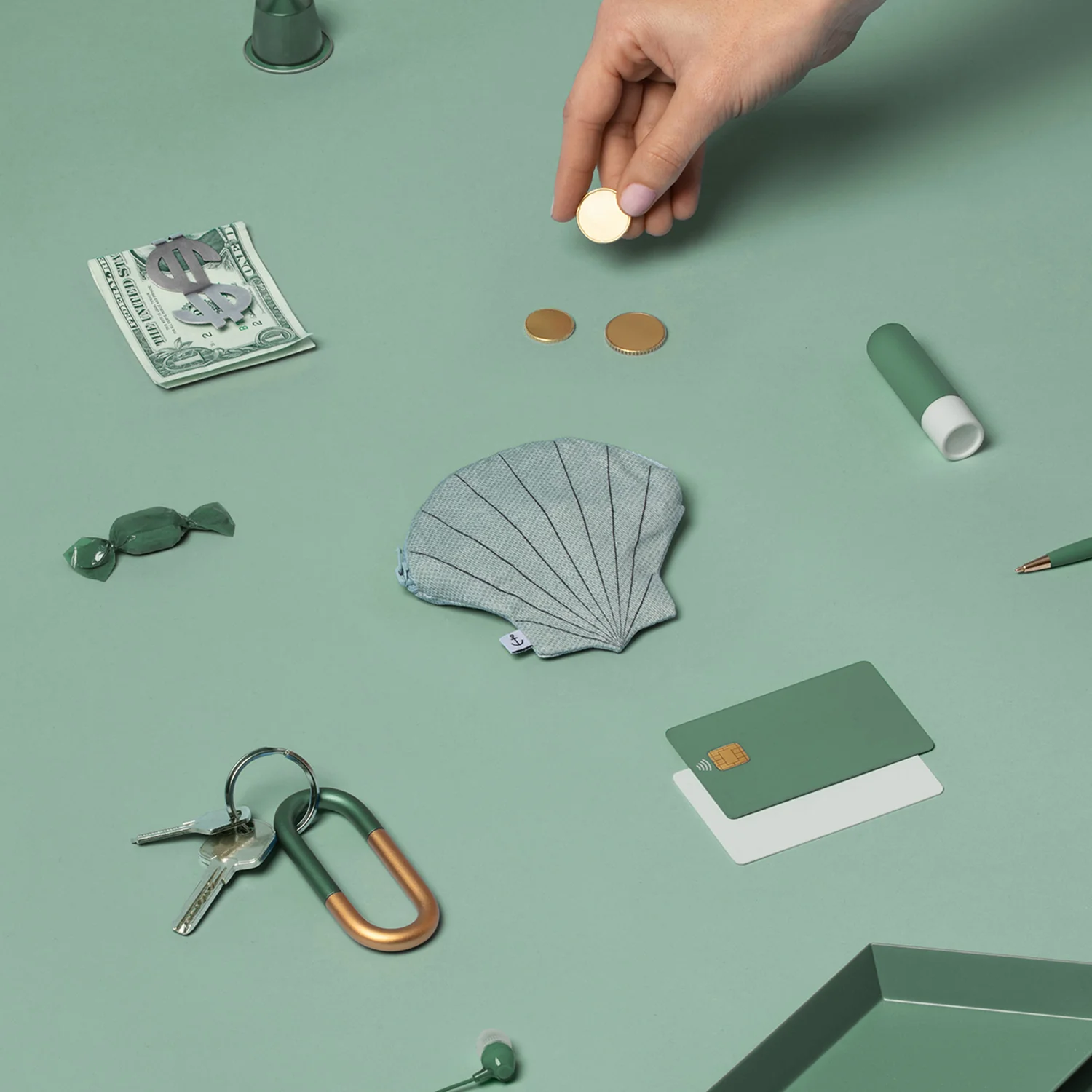 Oyster - Fish Purse - Don Fisher